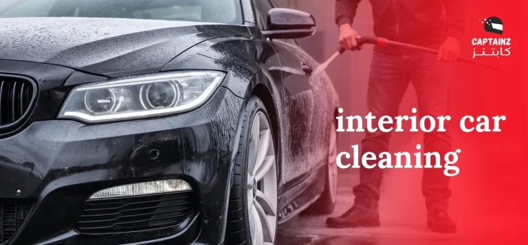 interior car cleaning